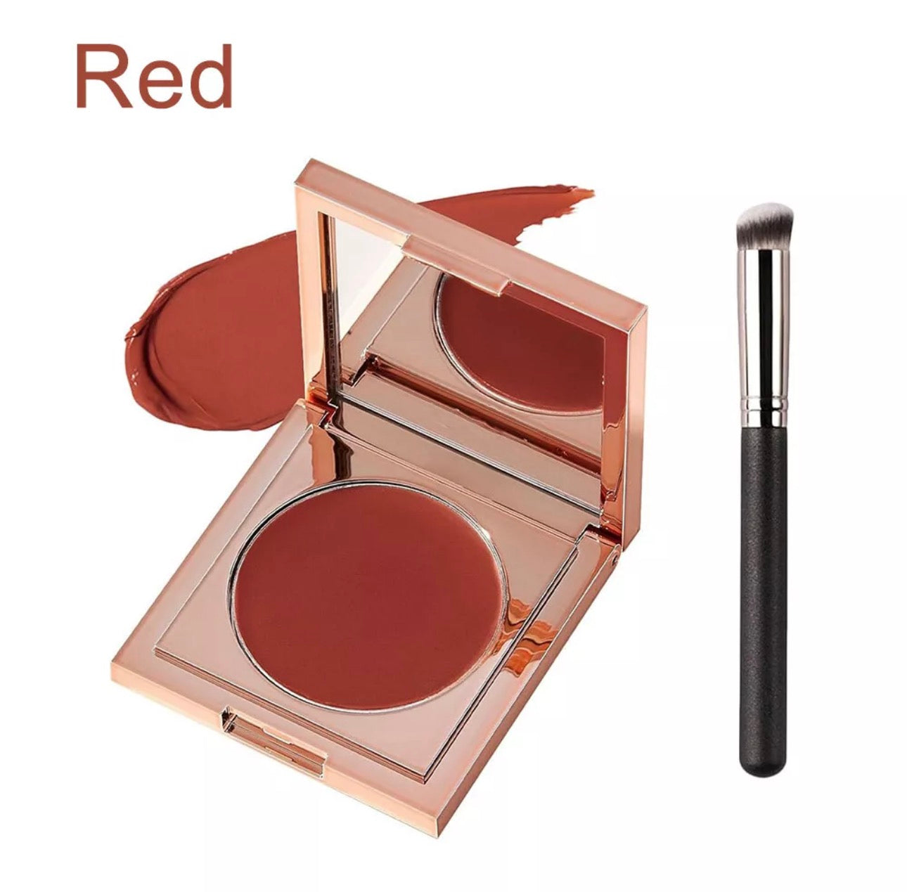 Selenthe Colored Clay CC Undereye Corrector Under Eye Concealer Eye Corrector and Brush