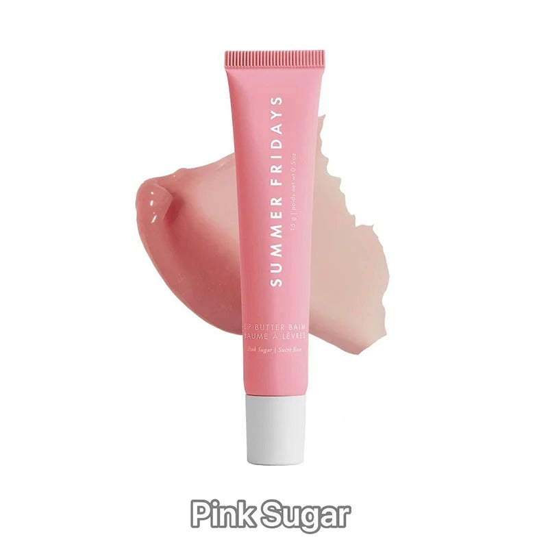 Summer Fridays Lip Balm Moisturizing Mirror Lip Gloss Lip Vanilla Pink Sugar Coffee Cake Smell Lipstick Transparent Oil Makeup